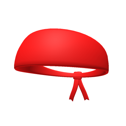 Red Headband - Roblox