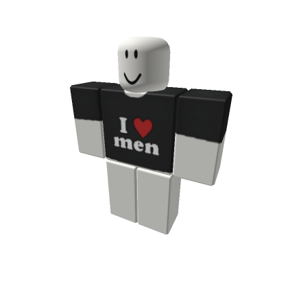 I love men shirt Roblox