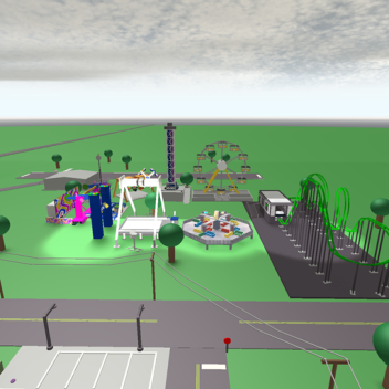 Carnival At Town Of Robloxia