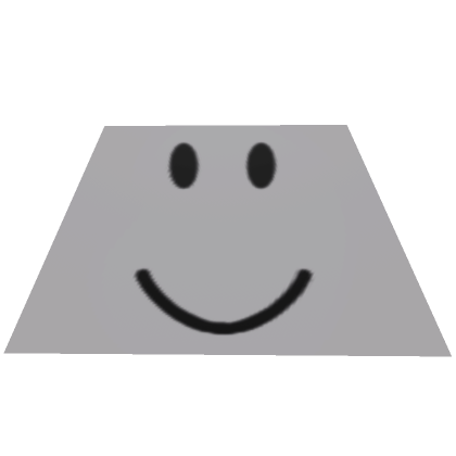 Roblox Item Gray Trapeze Head (For Headless)