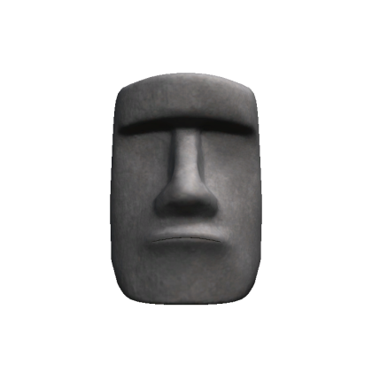 Making Moai Emoji As A Roblox Avatar 🗿