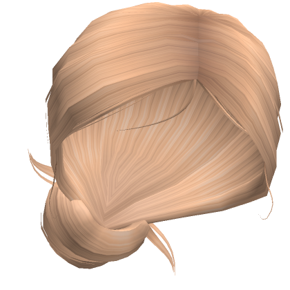 Blonde Elegant Low Bun  Roblox Item - Rolimon's