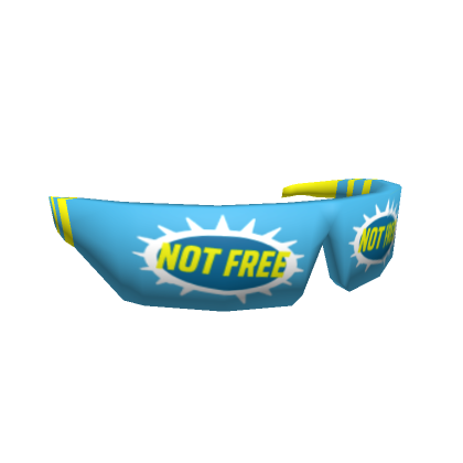 Roblox Item "NOT FREE" Shades