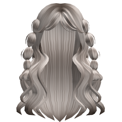 Aesthetic Messy Y2K Layered Curly Hair (Blonde)'s Code & Price - RblxTrade