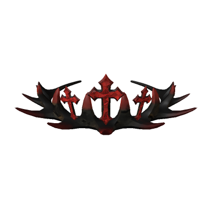 Red Crossed Void Crown | Roblox Item - Rolimon's