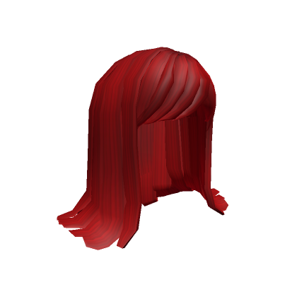 Roblox Item Vintage Witch Hair Red