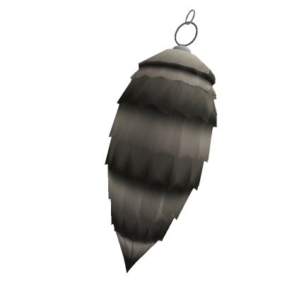 Brown Black Raccoon Tail Keychain Roblox   Png