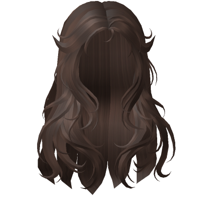 Angelic Flowy Hair in Brown's Code & Price - RblxTrade
