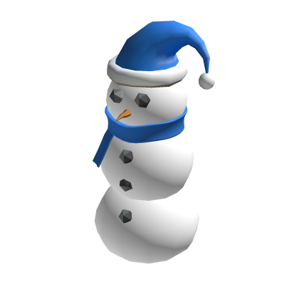 Roblox Item Snowman on your head 