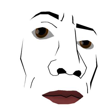Sus Raised Eyebrow Face 🤨 | Roblox Item - Rolimon's
