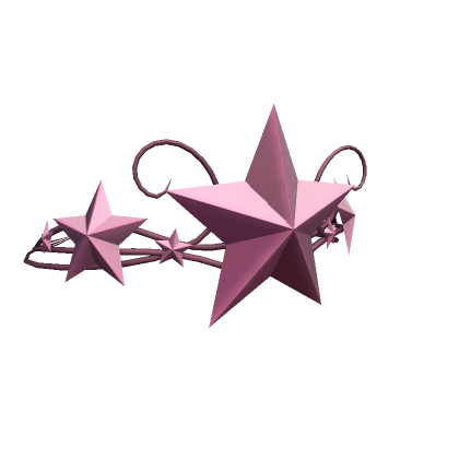 Roblox Item Pink Star Crown