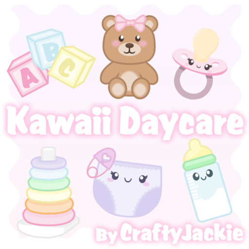 CRECHE MAIS KAWAII DO ROBLOX (Kawaii Daycare) 