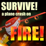 Survive a plane crash on FIRE!