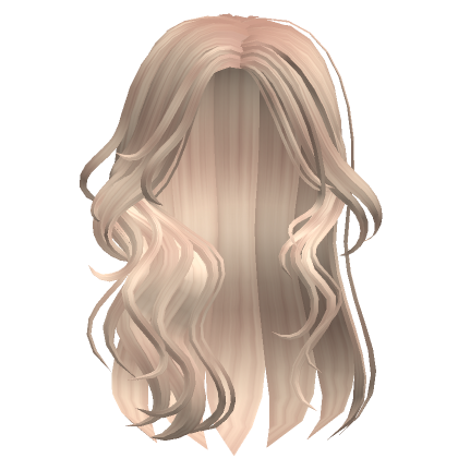 Natural Messy Layered Anime Hair Blonde | Roblox Item - Rolimon's