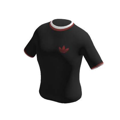 Black Adidas - Shirt Roblox Png,Black Adidas Logo - free