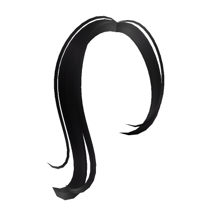 Black Stylish Bangs | Roblox Item - Rolimon's