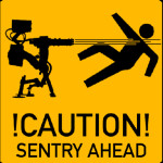 Sentry shooting place