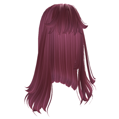 Long Flowy Pink Hair - Roblox