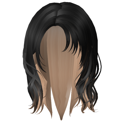 3d - Blonde Messy Hair Roblox - Free Transparent PNG Clipart