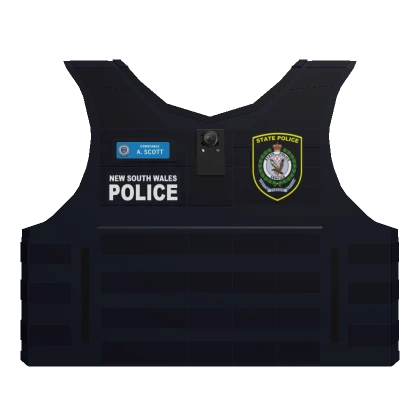 NSWPF - Police Vest | Roblox Item - Rolimon's