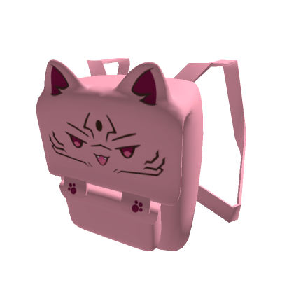 Sukuna Cat Backpack 1.0's Code & Price - RblxTrade