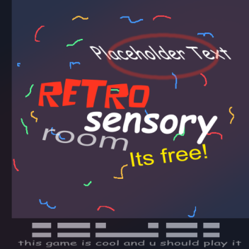 🧱 Retro Sensory Room! 🥳 