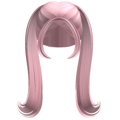 Roblox Item Long Swirly Fairy Pigtails (Pink)