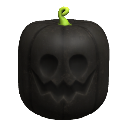 Halloween Pumpkin - Black | Roblox Item - Rolimon's