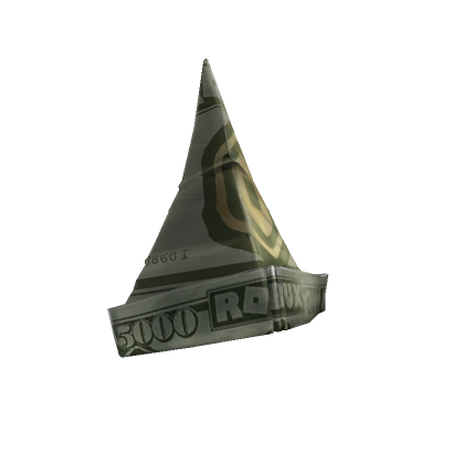 Folded Robux Wizard Hat Roblox Png