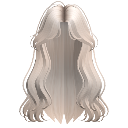 Stylish Anime Waves Hair (Platinum Blonde)'s Code & Price - RblxTrade