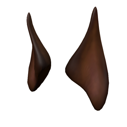 Roblox Item Pointy Brown Canine Ears