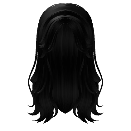Long Layered Wavy Hair w Curtain Bangs | Roblox Item - Rolimon's