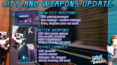 Best weapons for Jailbreak in Roblox