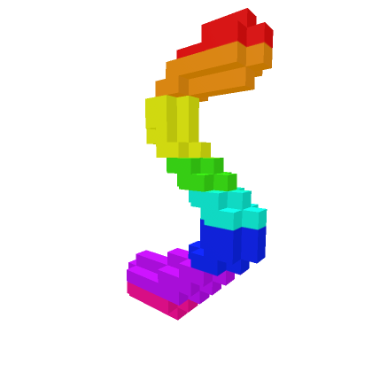 Roblox Item 8-Bit Rainbow Cat Tail