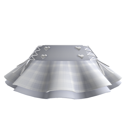 Kawaii White Chibi Doll Skirt Roblox