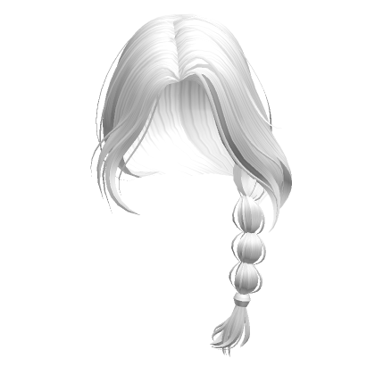 Y2K Bubble Braids White  Roblox Item - Rolimon's