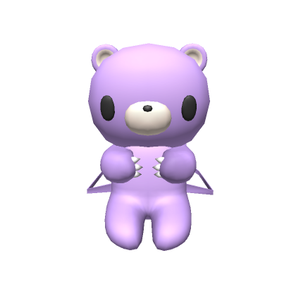 purple beary cute bag 1.0