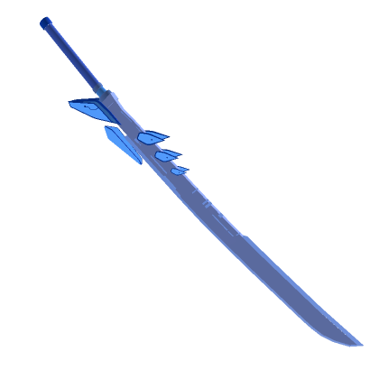 Blue Anime Back Sword | Roblox Item - Rolimon's