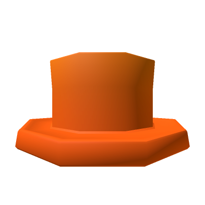 Roblox Item Buisness Orange Top Hat
