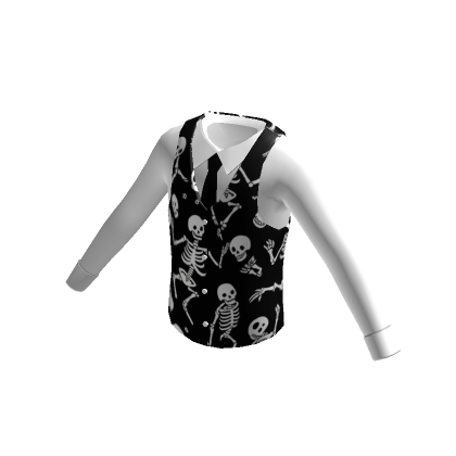 💀 Skeleton Vest Shirt 💀 | Roblox Item - Rolimon's