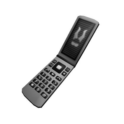 Roblox Item Black Aesthetic Y2K Flip Cellphone