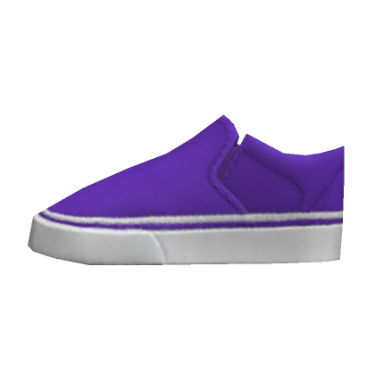 Canvas Shoes - Black & Purple - Roblox