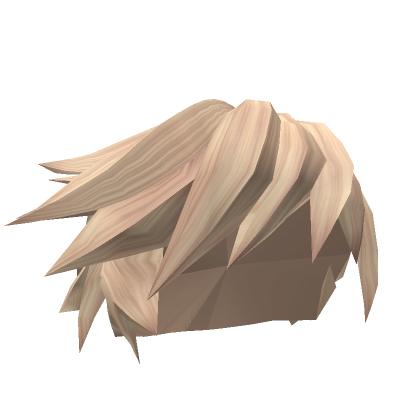 Blonde Spiked Hair - Roblox