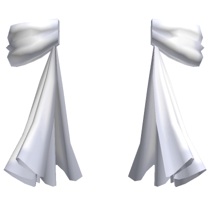 Roblox Item White Billowing Ruffle Sleeves