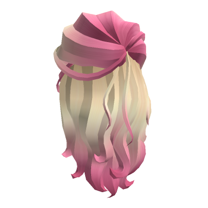 Princess Wavy Hair in Pink's Code & Price - RblxTrade