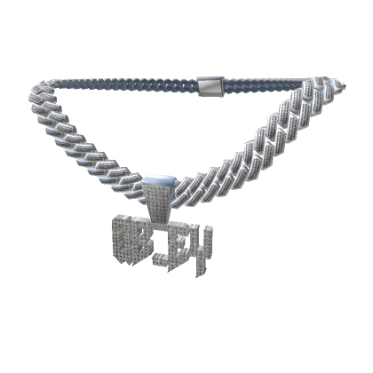 Iced Out QB_EY Chain 🥶 | Roblox Item - Rolimon's
