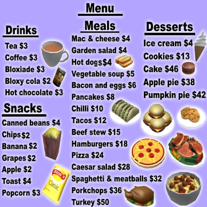 Decal Id For Roblox Bloxburg Menu