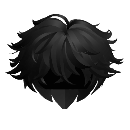Customize your avatar with the Black Messy Boy Hair and millions