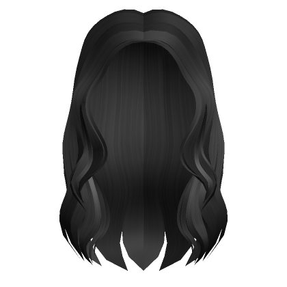 Free Roblox Black Hair PNG Image With Transparent Background png