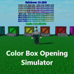 [OP event] Color Box Opening Simulator